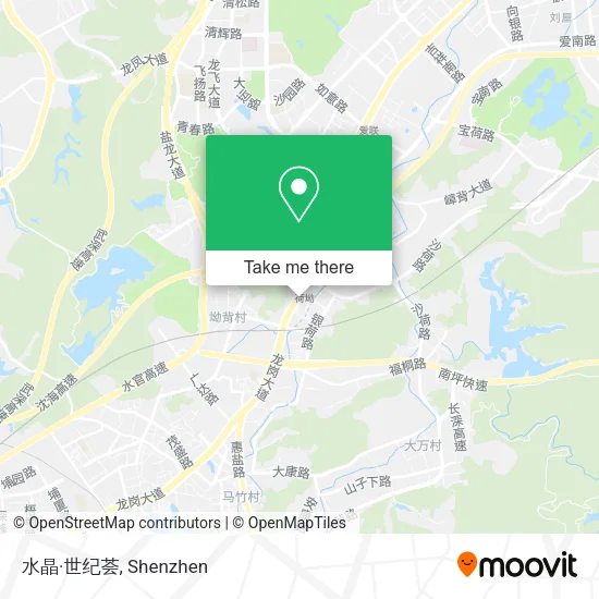 水晶·世纪荟 map