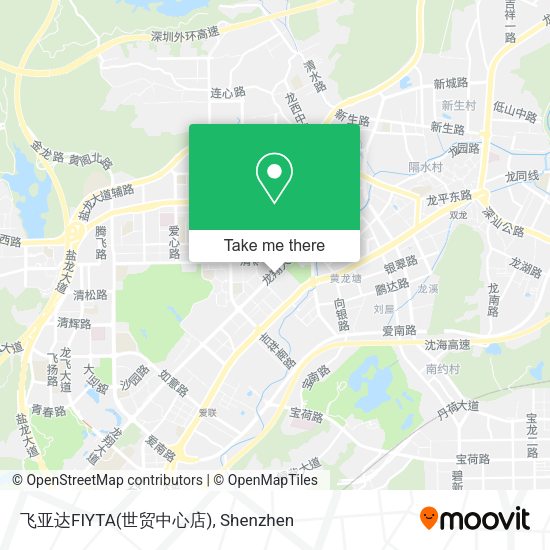飞亚达FIYTA(世贸中心店) map
