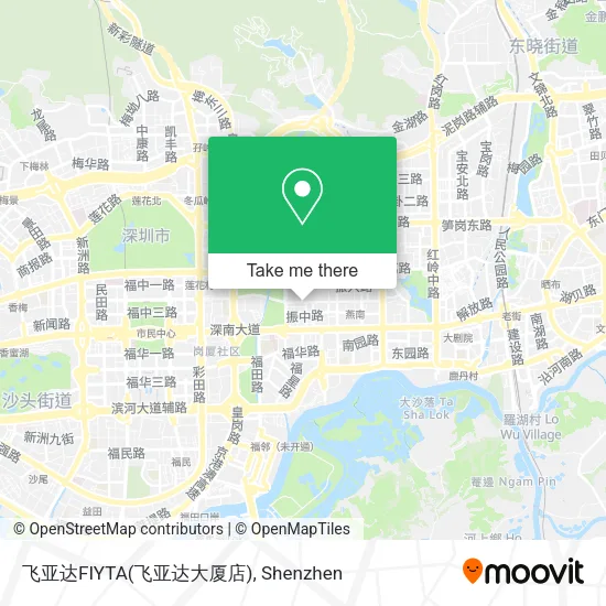 飞亚达FIYTA(飞亚达大厦店) map