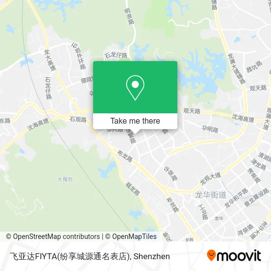 飞亚达FIYTA(纷享城源通名表店) map
