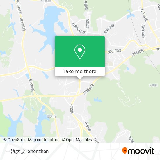 一汽大众 map