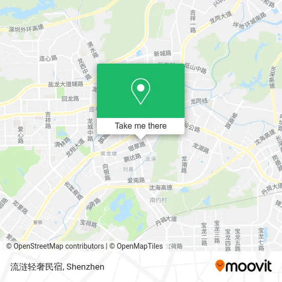 流涟轻奢民宿 map