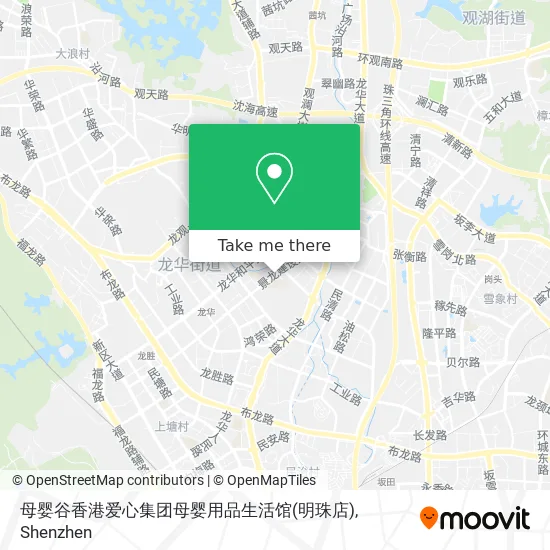 母婴谷香港爱心集团母婴用品生活馆(明珠店) map