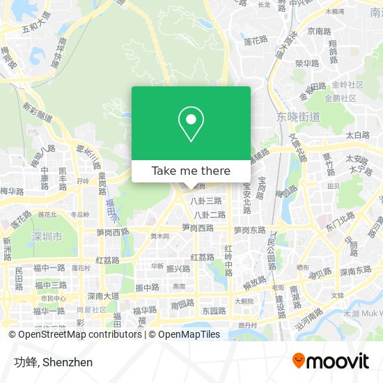 功蜂 map