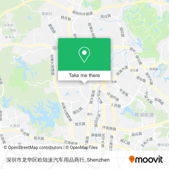 深圳市龙华区欧陆派汽车用品商行 map