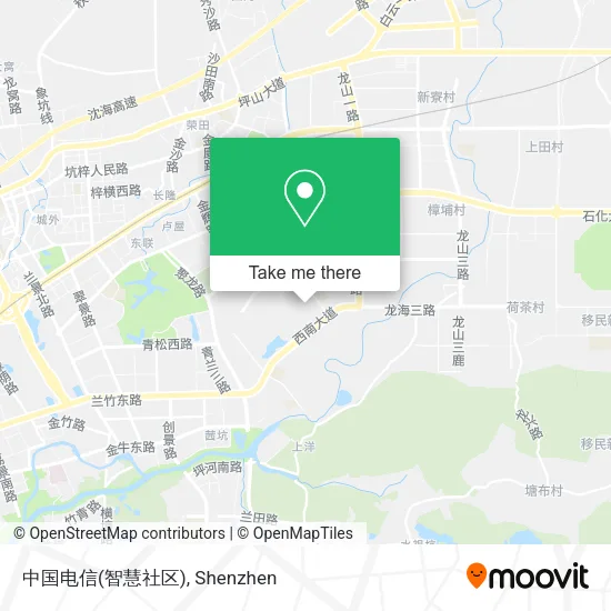 中国电信(智慧社区) map
