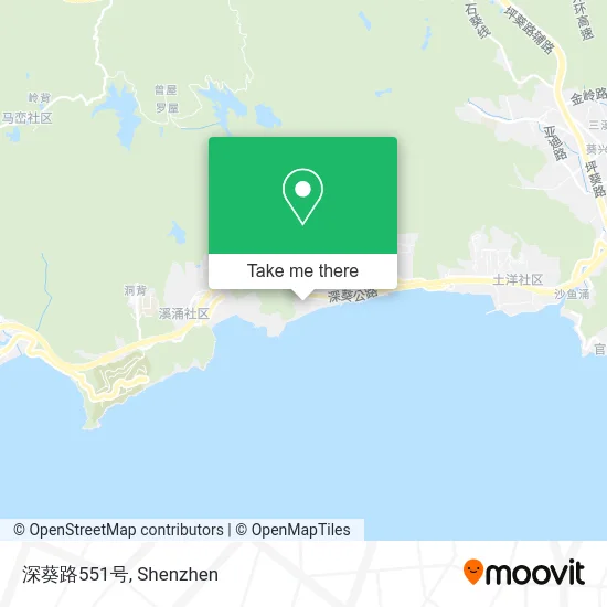 深葵路551号 map