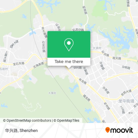华兴路 map