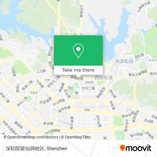 深职院留仙洞校区 map