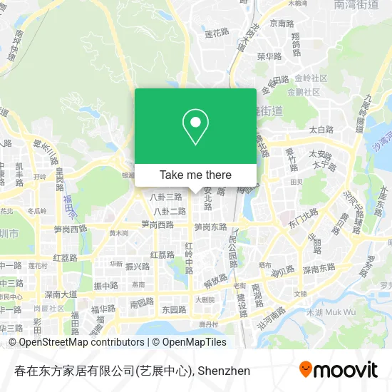 春在东方家居有限公司(艺展中心) map