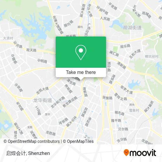 启煌会计 map