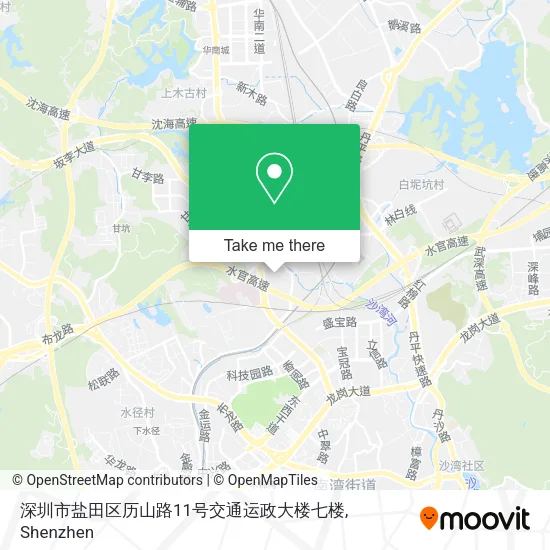 深圳市盐田区历山路11号交通运政大楼七楼 map