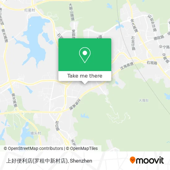 上好便利店(罗租中新村店) map