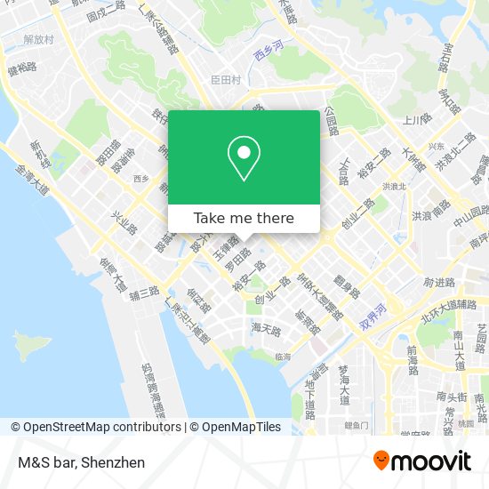 M&S bar map
