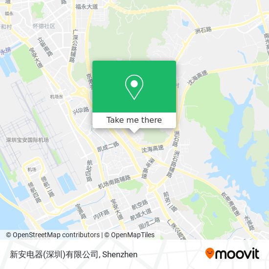 新安电器(深圳)有限公司 map