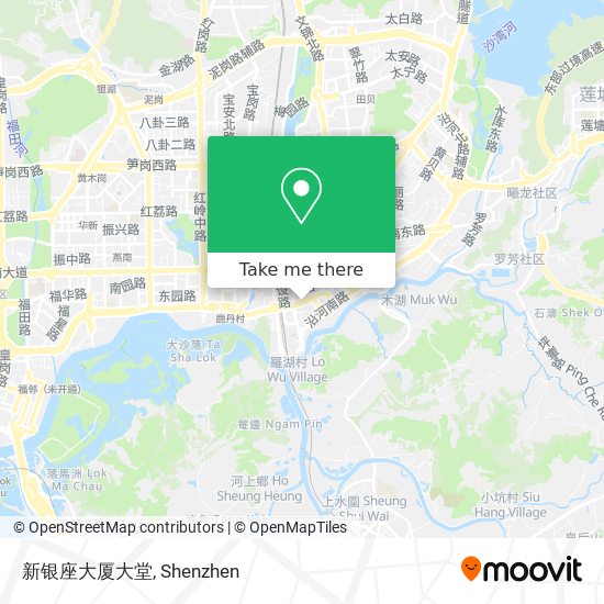 新银座大厦大堂 map