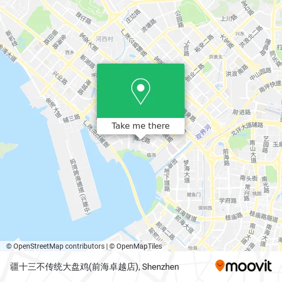 疆十三不传统大盘鸡(前海卓越店) map