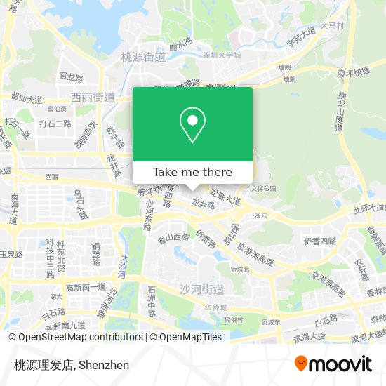 桃源理发店 map