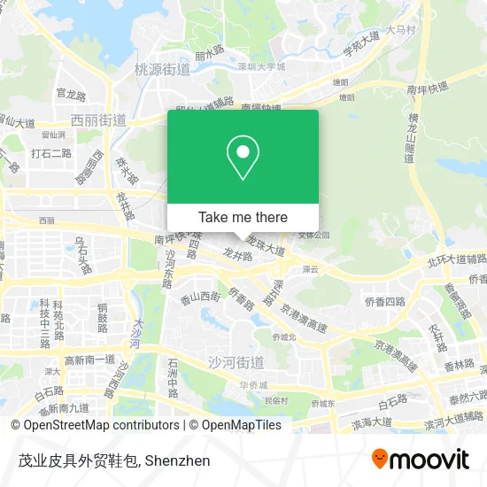 茂业皮具外贸鞋包 map