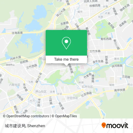 城市建设局 map