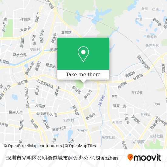 深圳市光明区公明街道城市建设办公室 map
