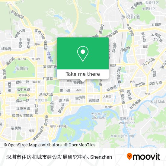 深圳市住房和城市建设发展研究中心 map