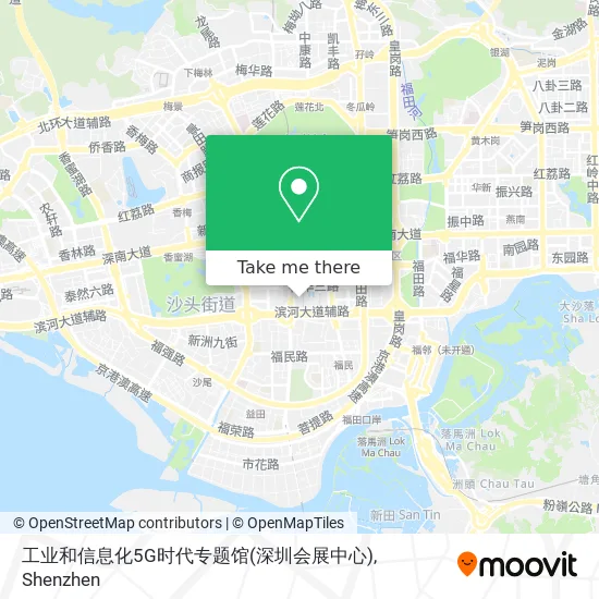 工业和信息化5G时代专题馆(深圳会展中心) map