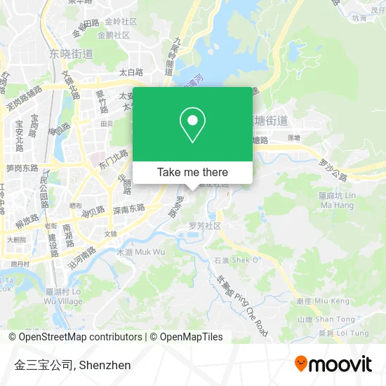 金三宝公司 map