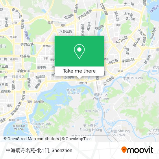 中海鹿丹名苑-北1门 map