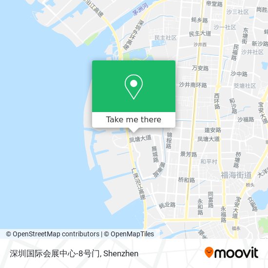 深圳国际会展中心-8号门 map