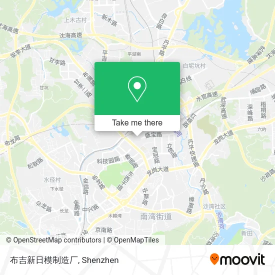 布吉新日模制造厂 map