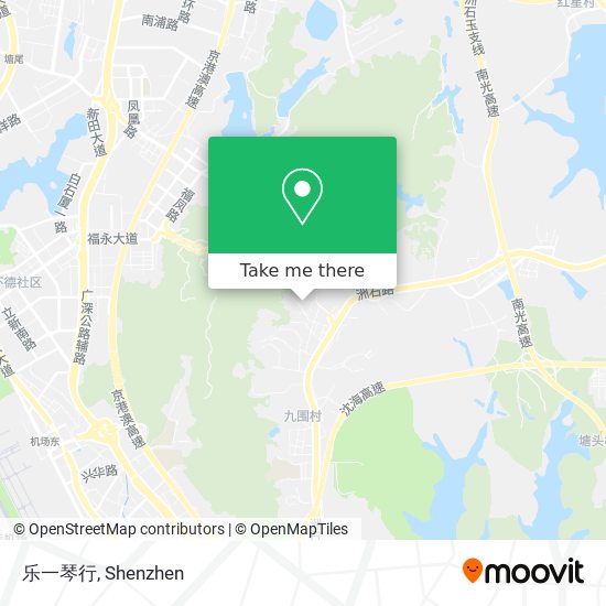 乐一琴行 map
