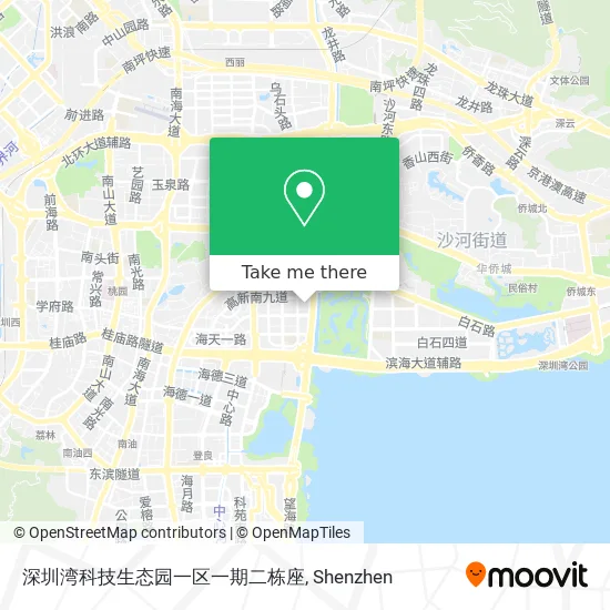 深圳湾科技生态园一区一期二栋座 map