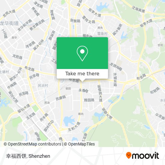 幸福西饼 map
