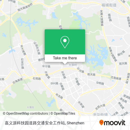 嘉义源科技园道路交通安全工作站 map