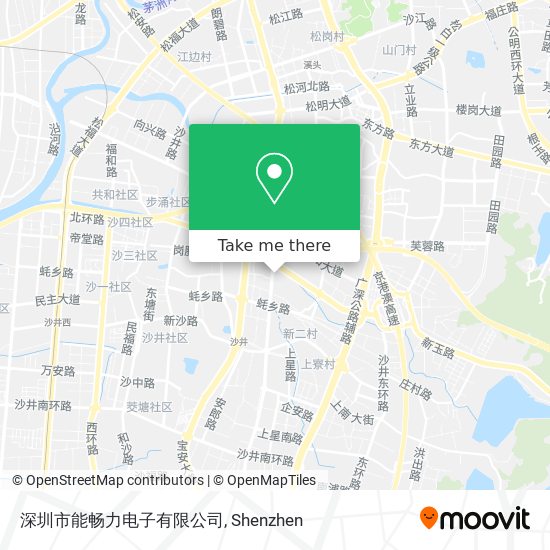 深圳市能畅力电子有限公司 map
