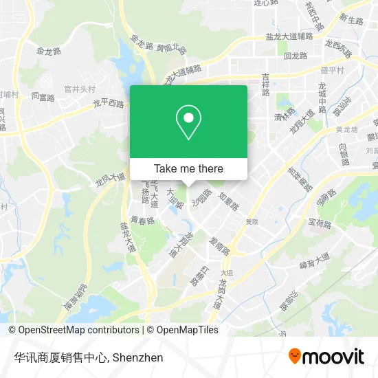 华讯商厦销售中心 map