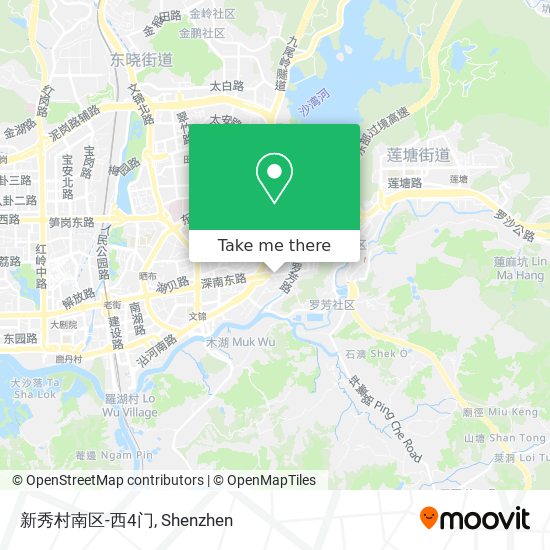 新秀村南区-西4门 map