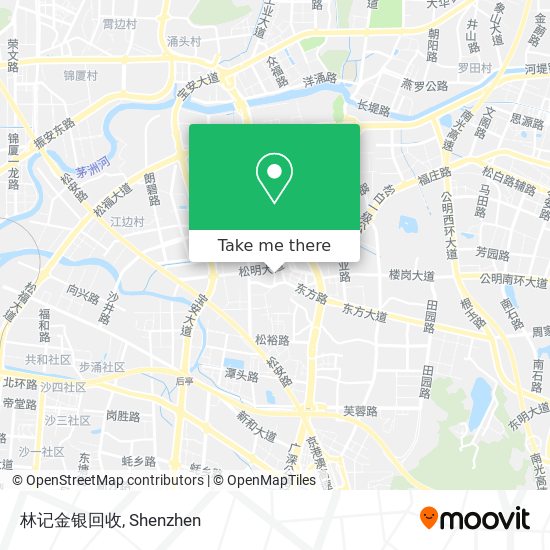 林记金银回收 map