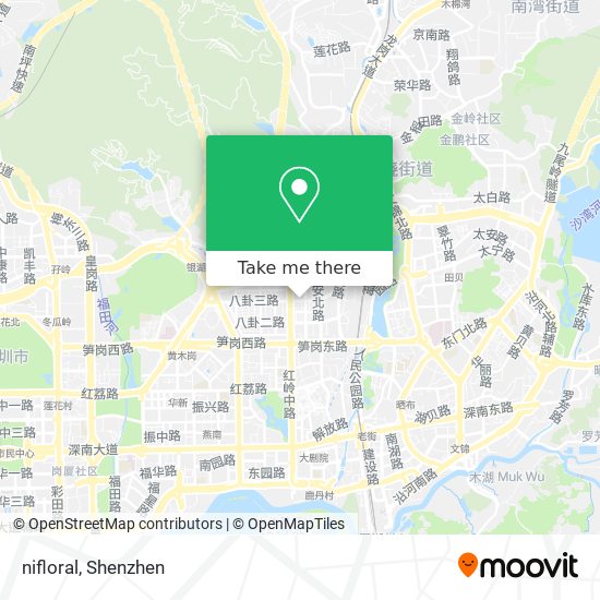 nifloral map