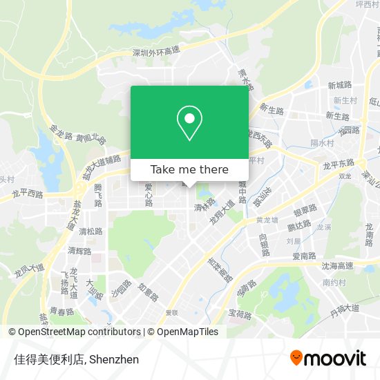 佳得美便利店 map