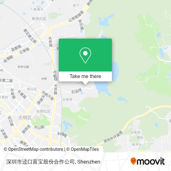 深圳市迳口富宝股份合作公司 map