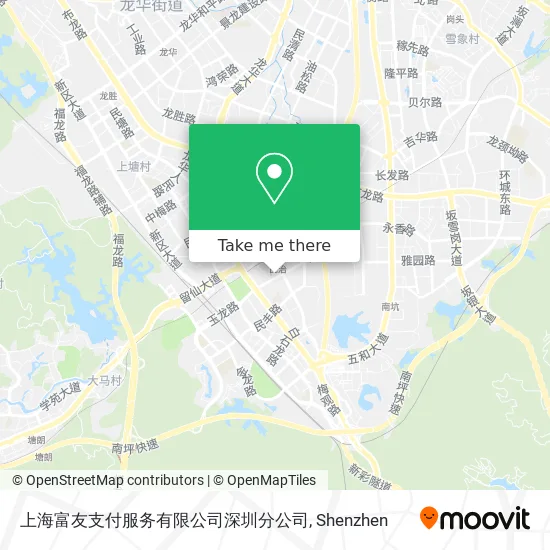 上海富友支付服务有限公司深圳分公司 map