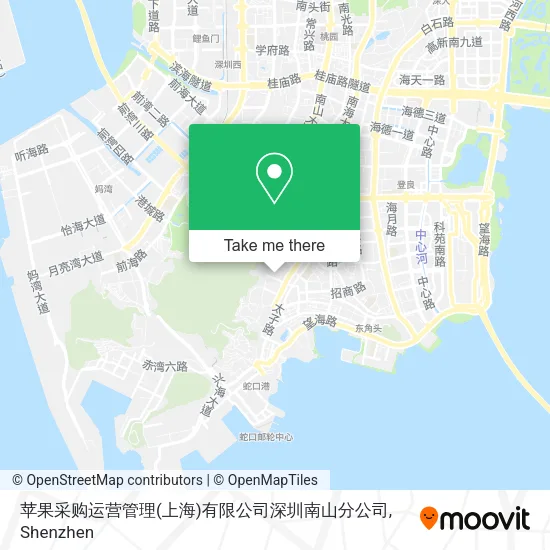 苹果采购运营管理(上海)有限公司深圳南山分公司 map