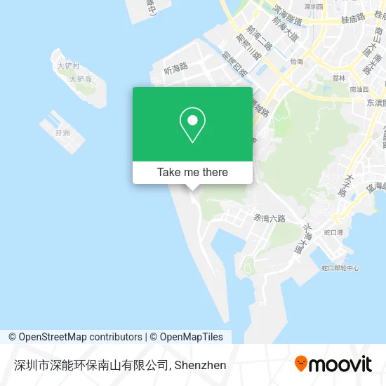 深圳市深能环保南山有限公司 map