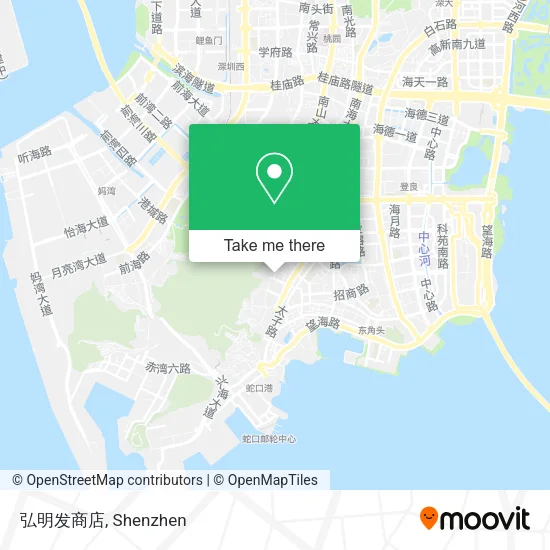 弘明发商店 map