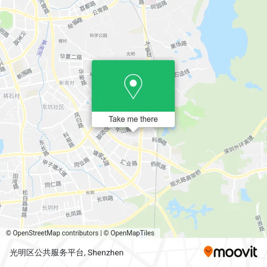 光明区公共服务平台 map