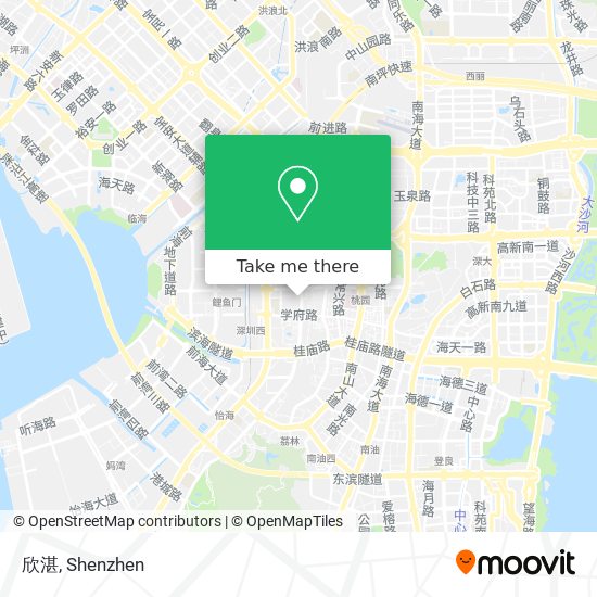 欣湛 map