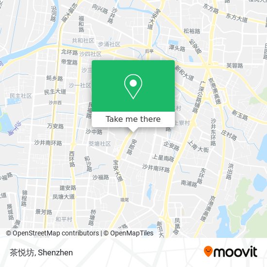 茶悦坊 map