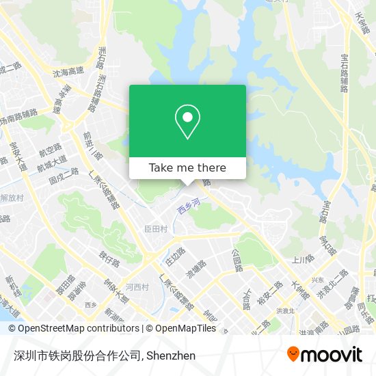 深圳市铁岗股份合作公司 map